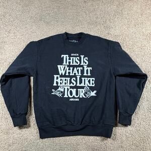 Gracie Abrams This Is What It Feels Like Tour Sweatshirt Mens Medium Music Merch